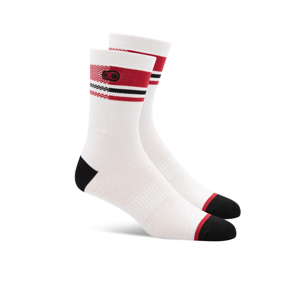 Icon Mtb Socks - White/Red 1