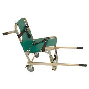 Junkin Stair Chair With Extended Handles With Four (4) Wheels 1