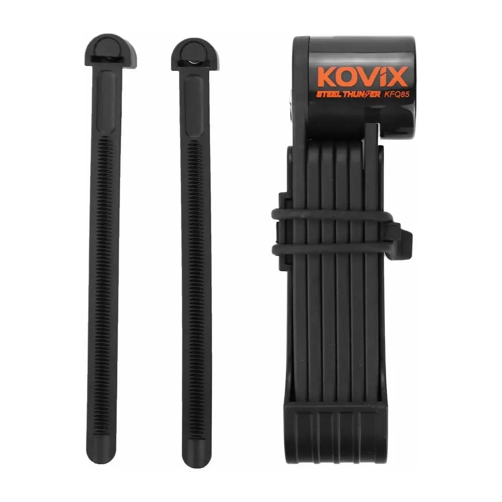 Kovix Steel Folding Bicycle Lock With Alarm - From Jupiterbike 1