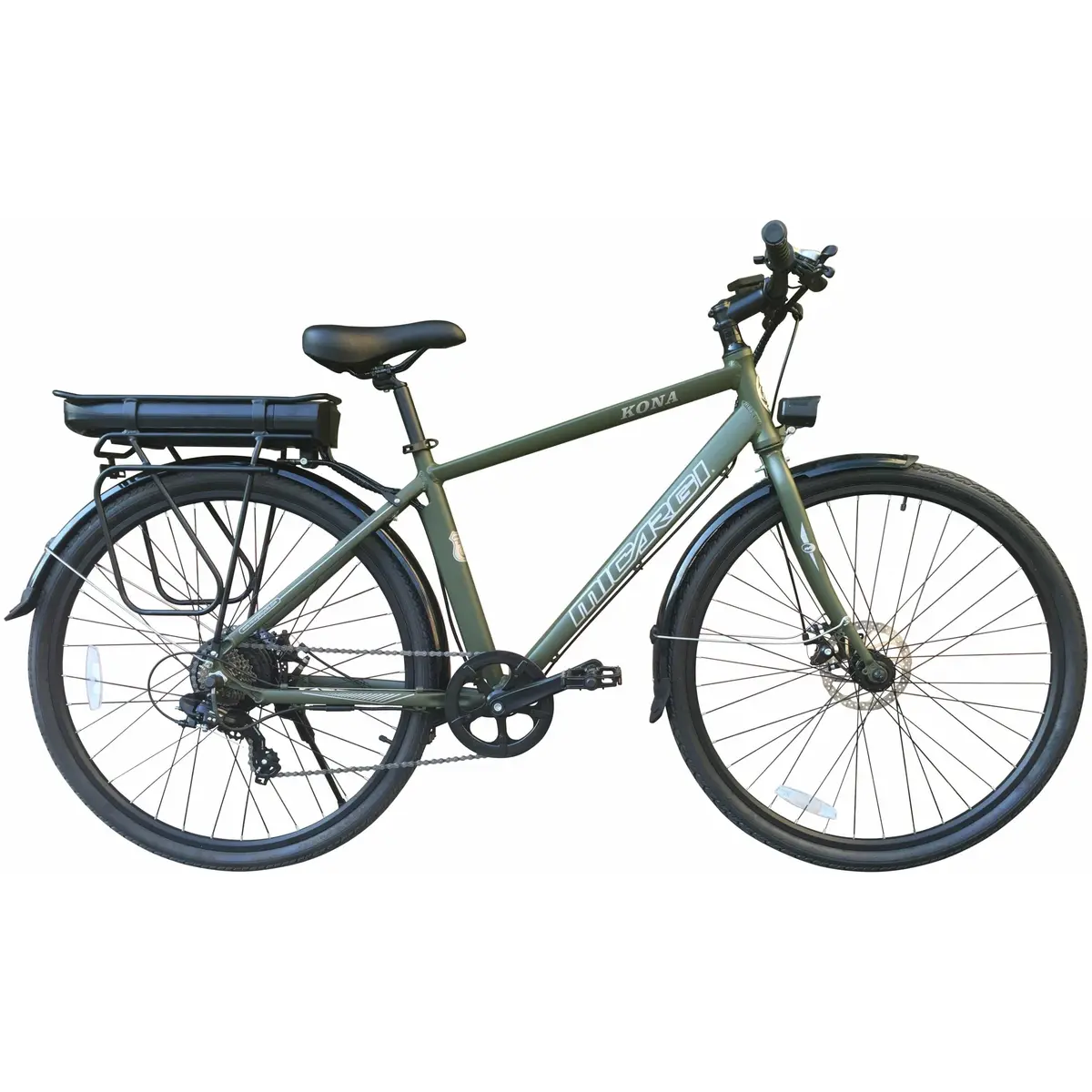 Micargi Kona Men's Hybrid E-Bike – 250W Motor, 36V Battery