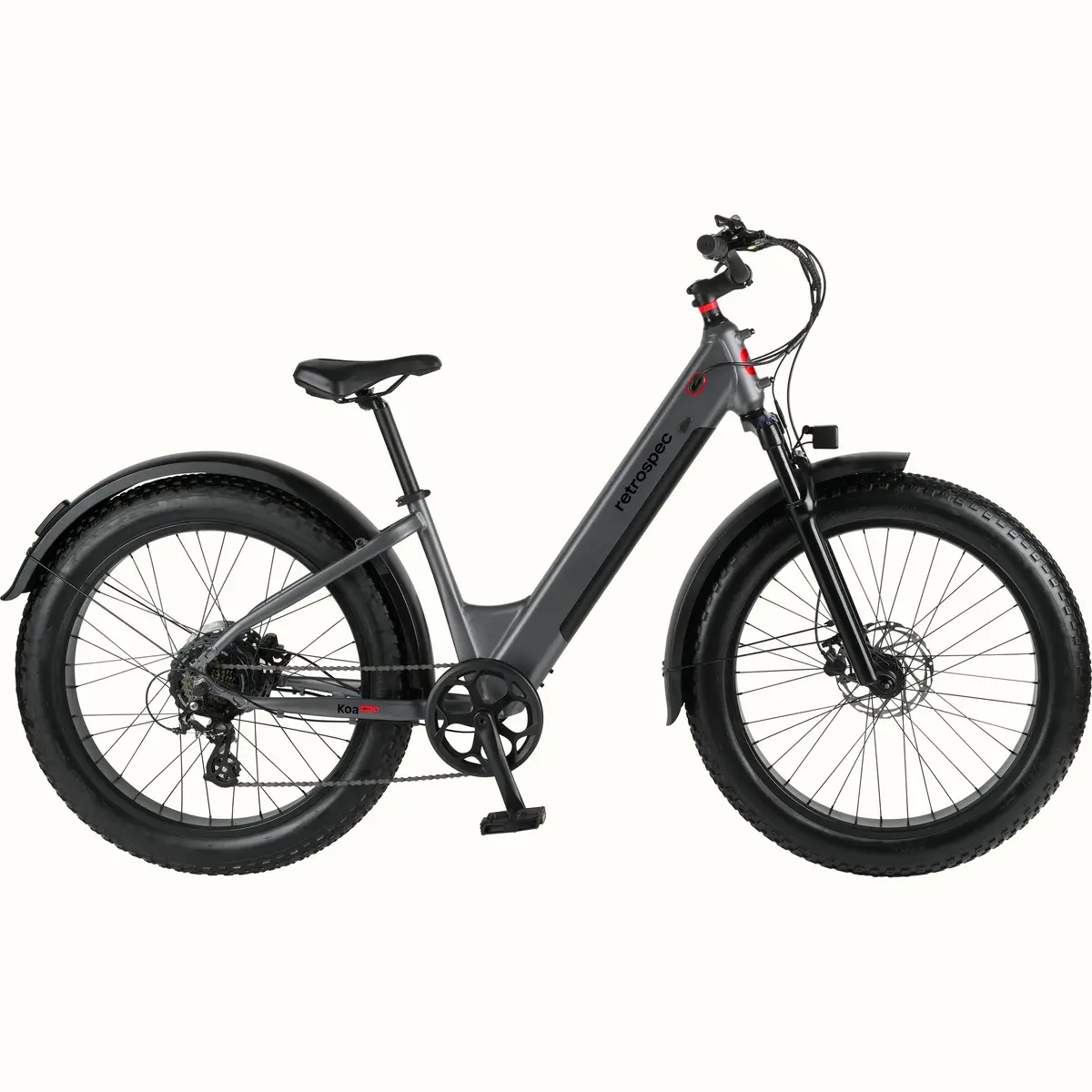 Koa Rev 3 Fat Tire Electric Bike - Step Through 1