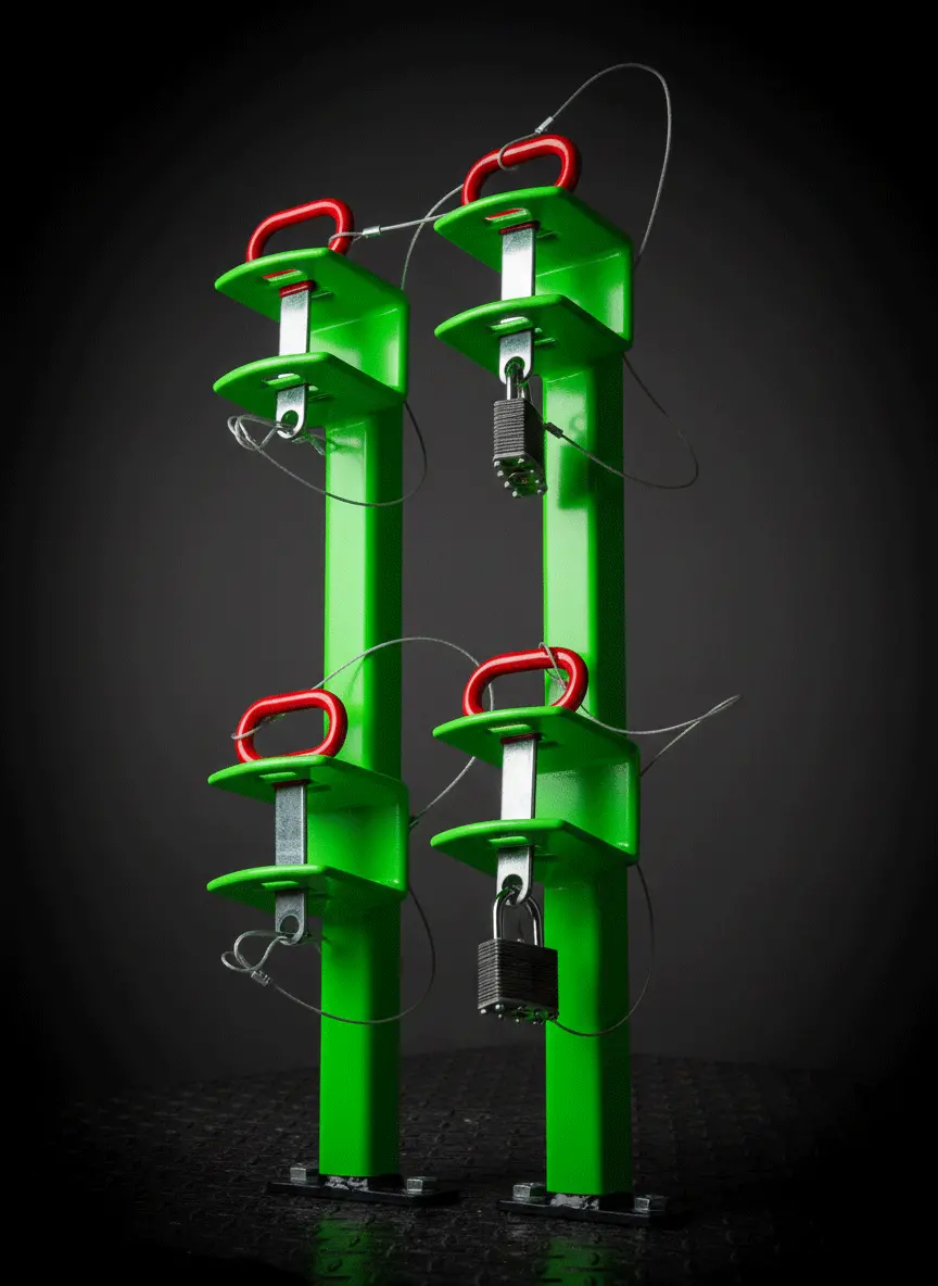 Scratch & Dent | 2-Position Trimmer Rack | Open-Trailer | Classic Series | La011-Snd 1