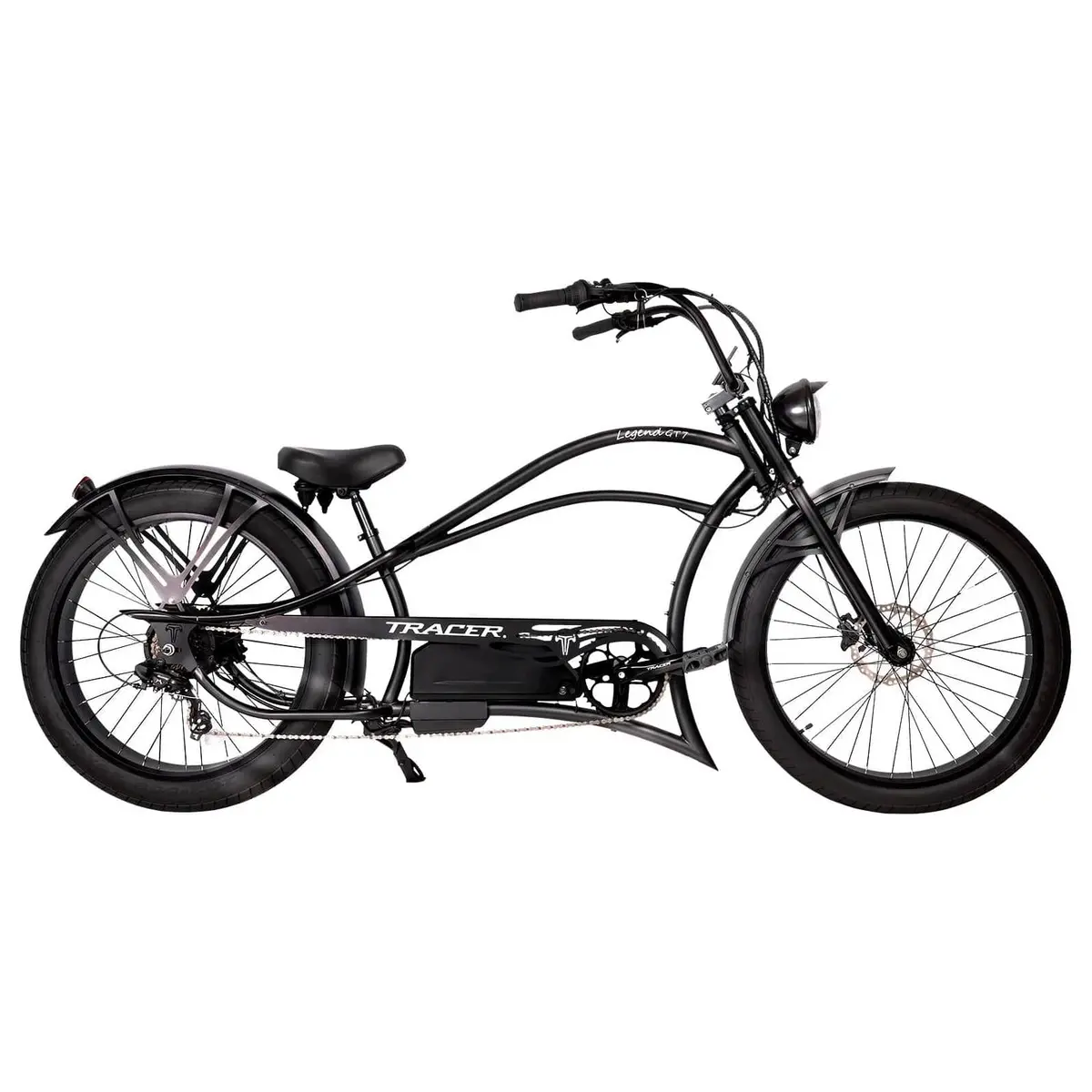 Tracer Legend Gt7 26" Chopper Stretch E-Bike - 1000 Watt, 48V 1