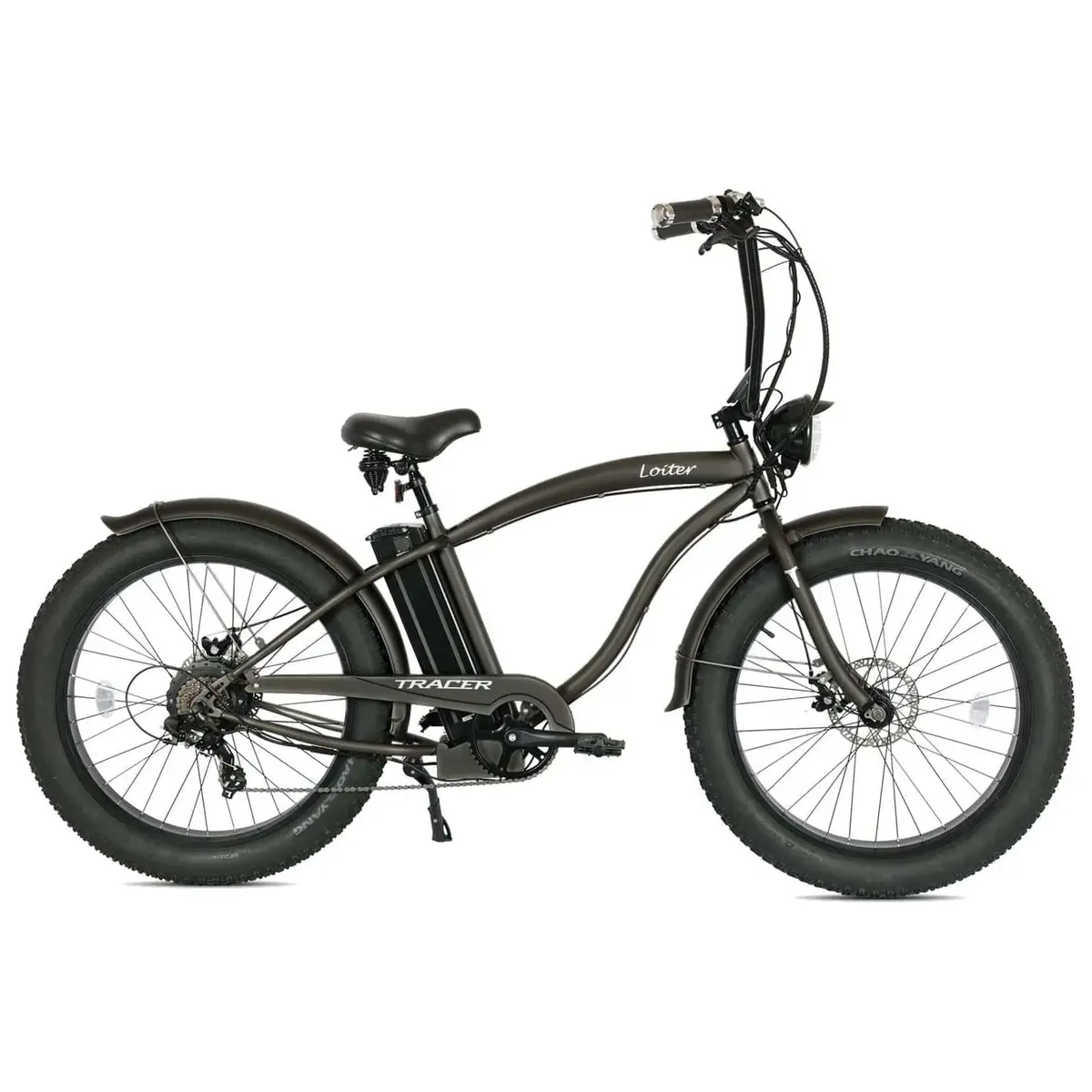 Tracer Loiter 26" Cruiser E-Bike - 800 Watt, 48V 1