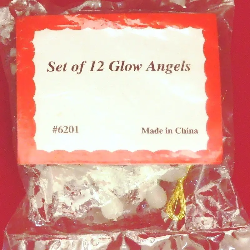 Two Packs Of Twelve Glowing Angels 1