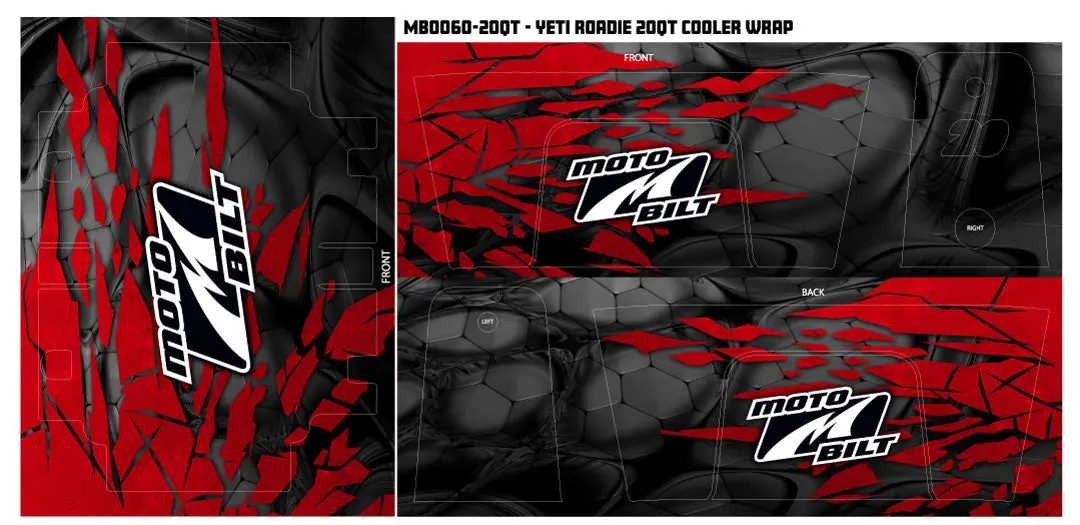 Motobilt Wrap For Yeti Coolers 2