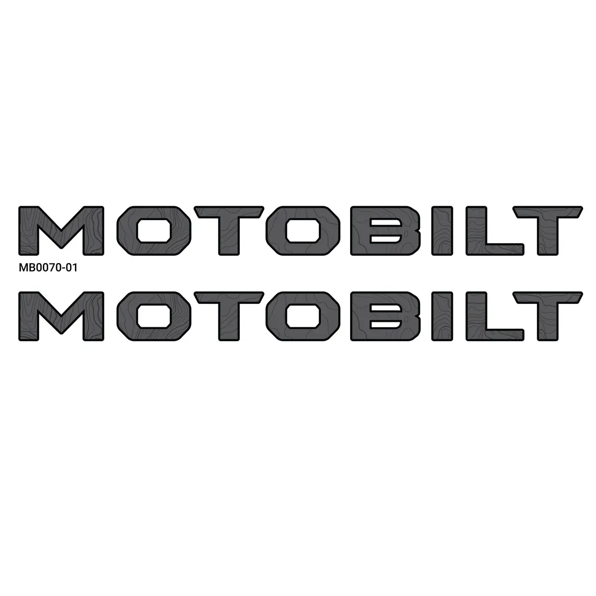 Motobilt Hood Sticker 2