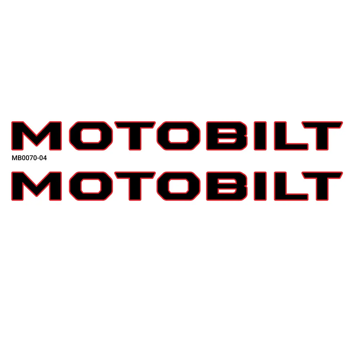 Motobilt Hood Sticker 5
