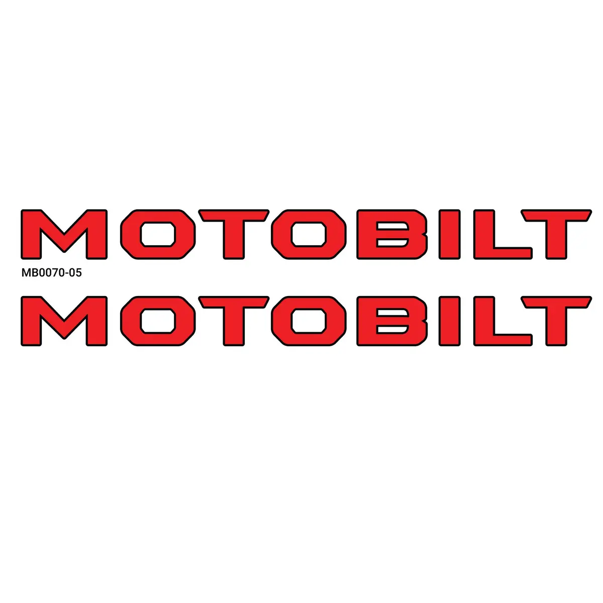 Motobilt Hood Sticker 5