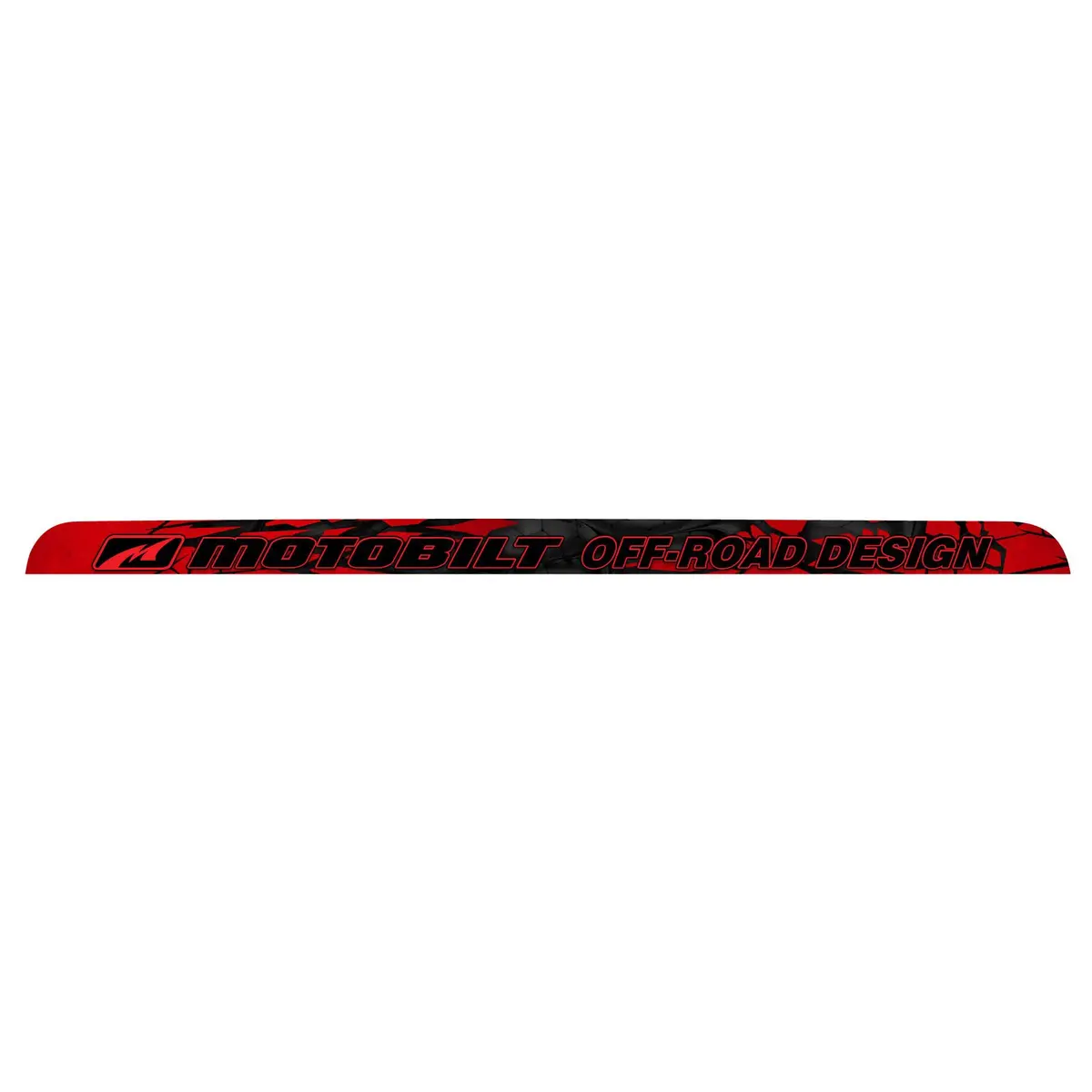 Windshield Banner For Jeep Jk / Jku - Red Shatter - Black Text 1
