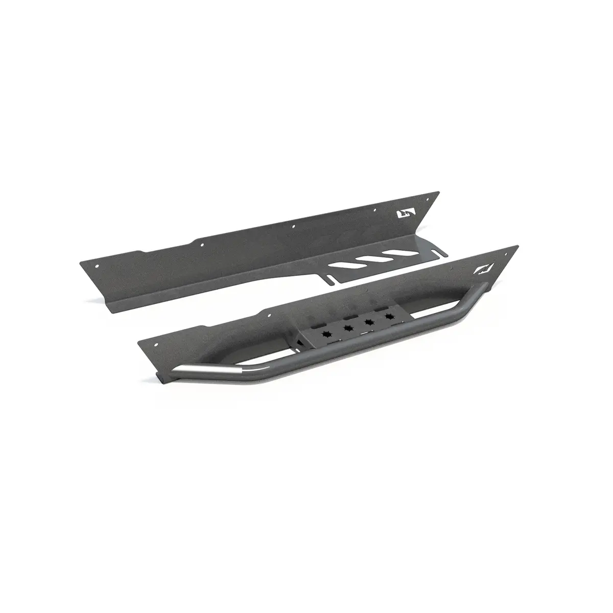 Rocker Guards W/ Step Fits Stock Flares For Jeep Tj 1