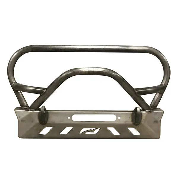 Crusher Front Bumper W/ Grill Hoop & Bull Bar For Jeep Yj / Tj /Lj 1