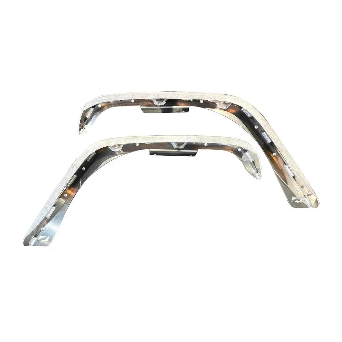 Crusher Front Fender 2" Flare For Jeep Jk / Jku - Aluminum 1