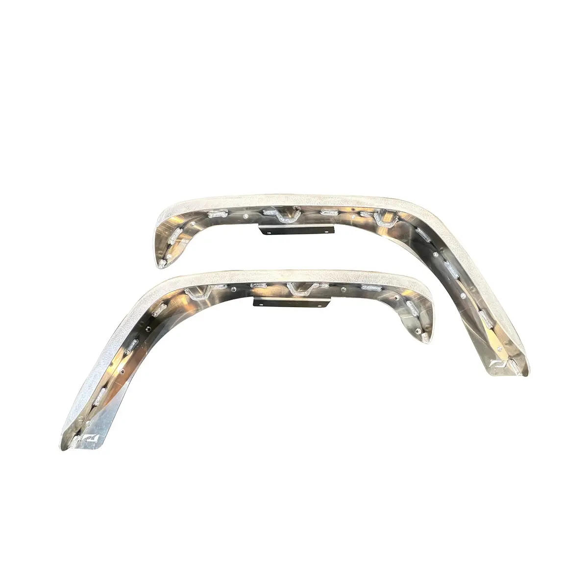 Crusher Front Fender 4" Flare For Jeep Jk / Jku - Aluminum 1