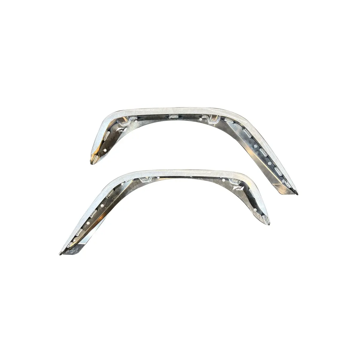 Crusher Rear Fender 2" Flare For Jeep Jk / Jku - Aluminum 1