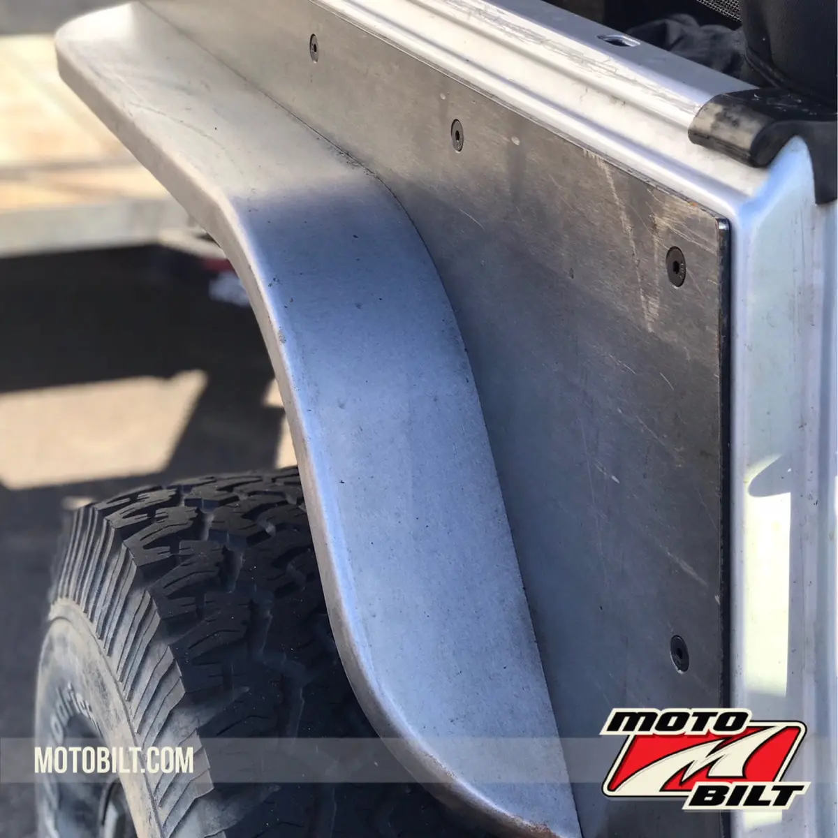 Fender Flares For Rear Comp Cut Corner - Fits Jeep Lj 1