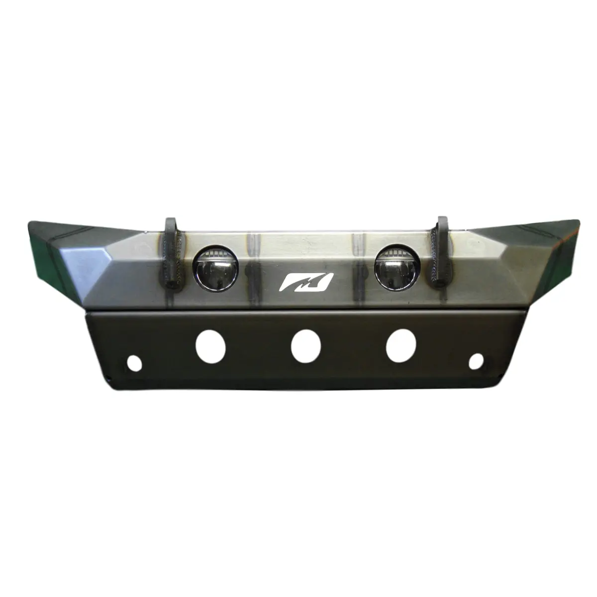 Hammer Front Bumper W/ Fog Mounts And Skid Plate For Jeep Jl / Jt Gladiator 1