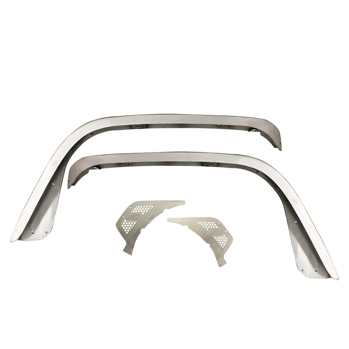 Crusher Front Fender Flares For Jeep Jl/Jlu/Jt Gladiator - Steel 1