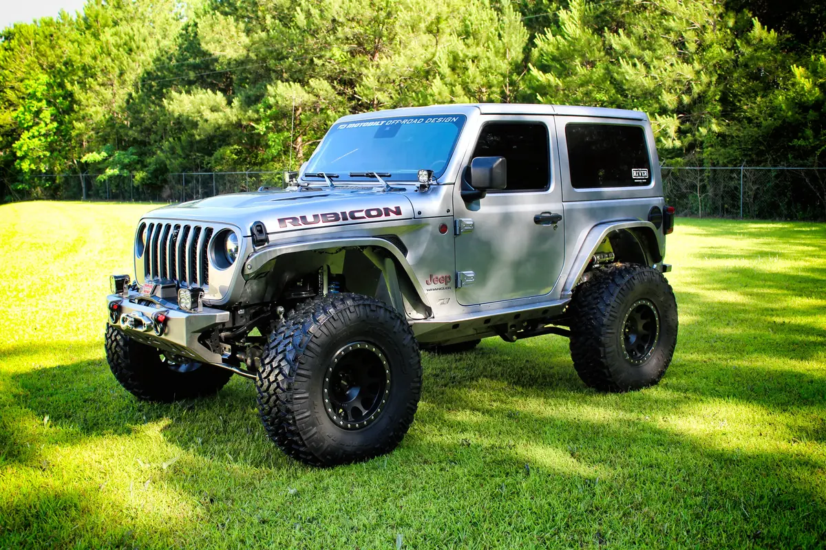 Crusher Rear Fender Flares For Jeep Jl/Jlu - Steel 2