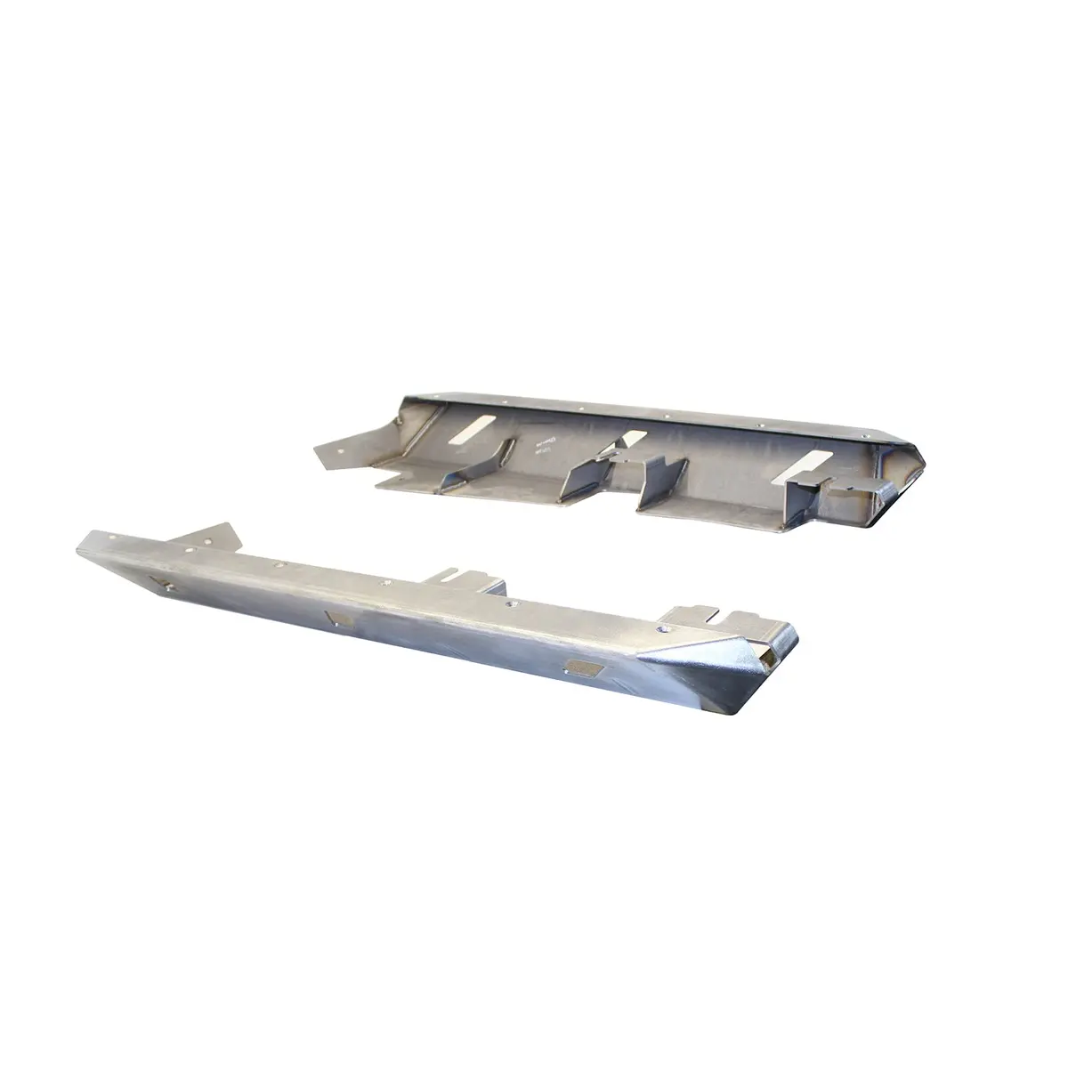 Crusher Rocker Guards With Boat Side Steps For Jeep Tj 1