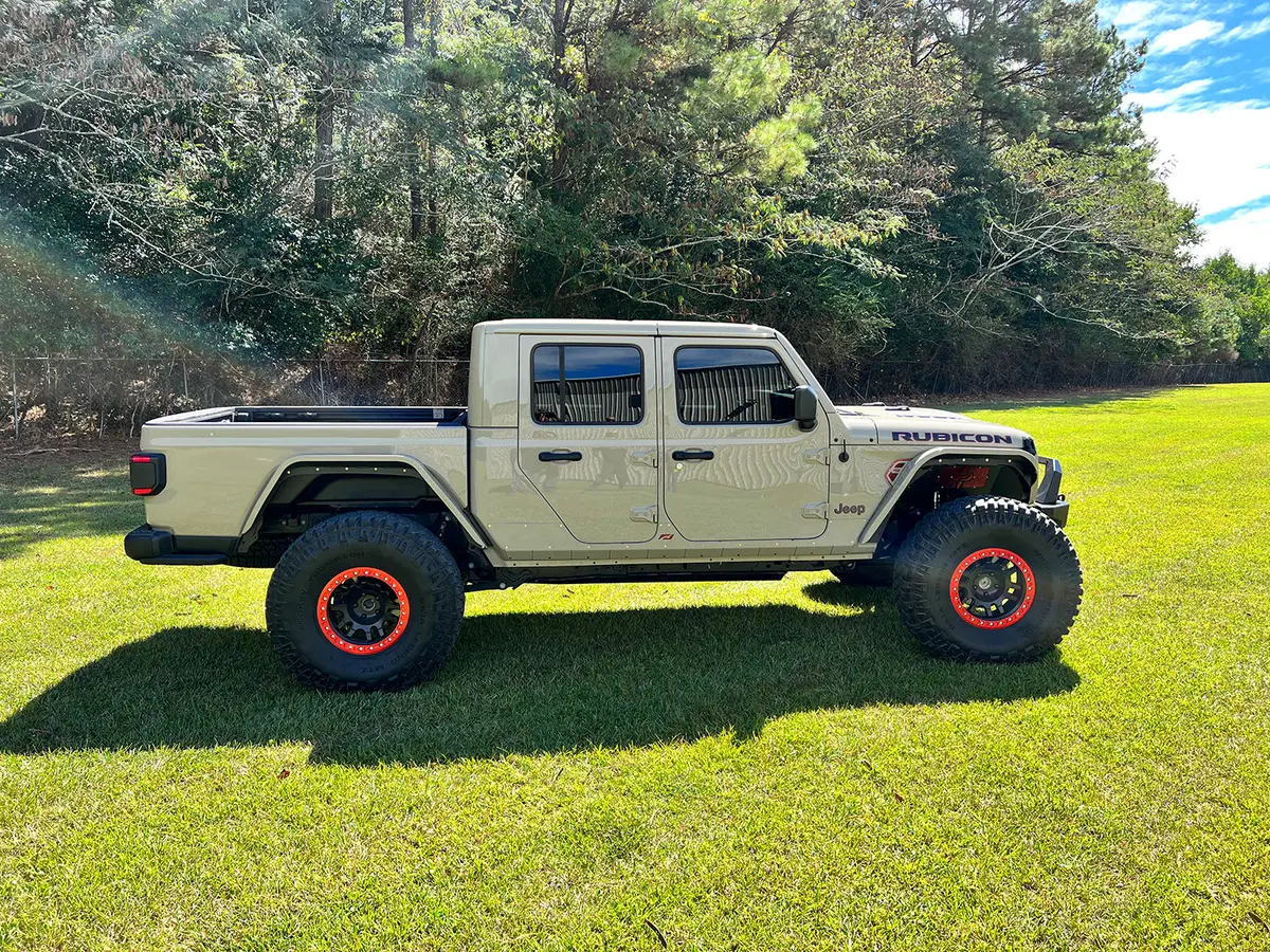 Hatchet High Line Rear Fenders For Jeep Jt Gladiator - Steel 2