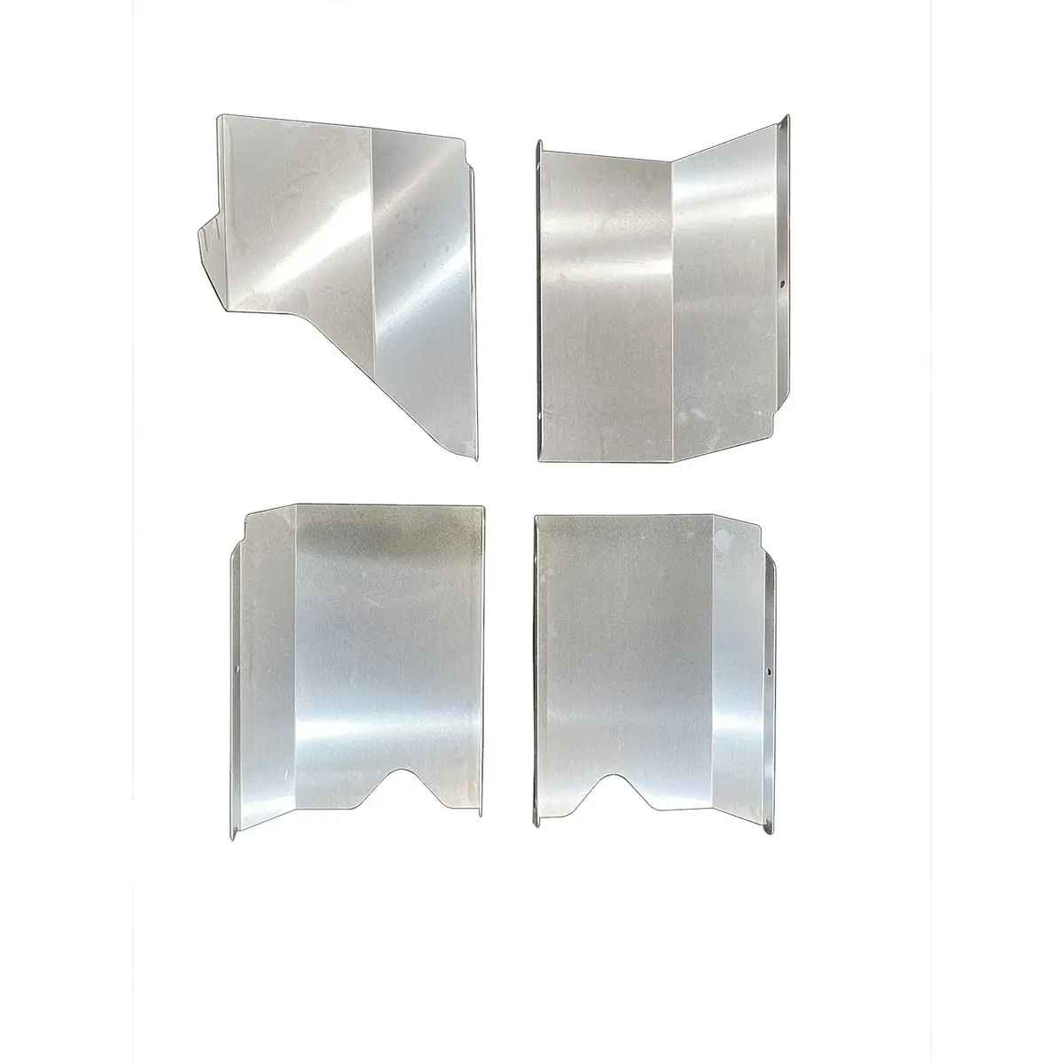 Bobbed Bed Aluminum Rear Inner Fenders For Jeep Gladiator 1