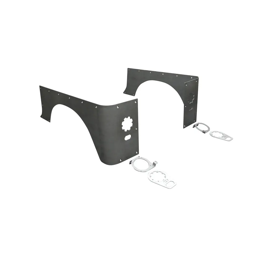 Hatchet 2 Inch Stretch Corner Armor For Jeep Yj - Steel 1