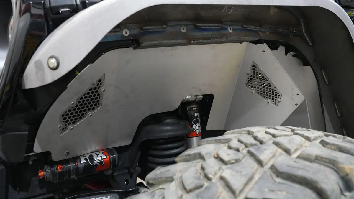 High Clearance Front Inner Fenders For Jeep Jl/Jlu/Jt For 40"+ Tires 1