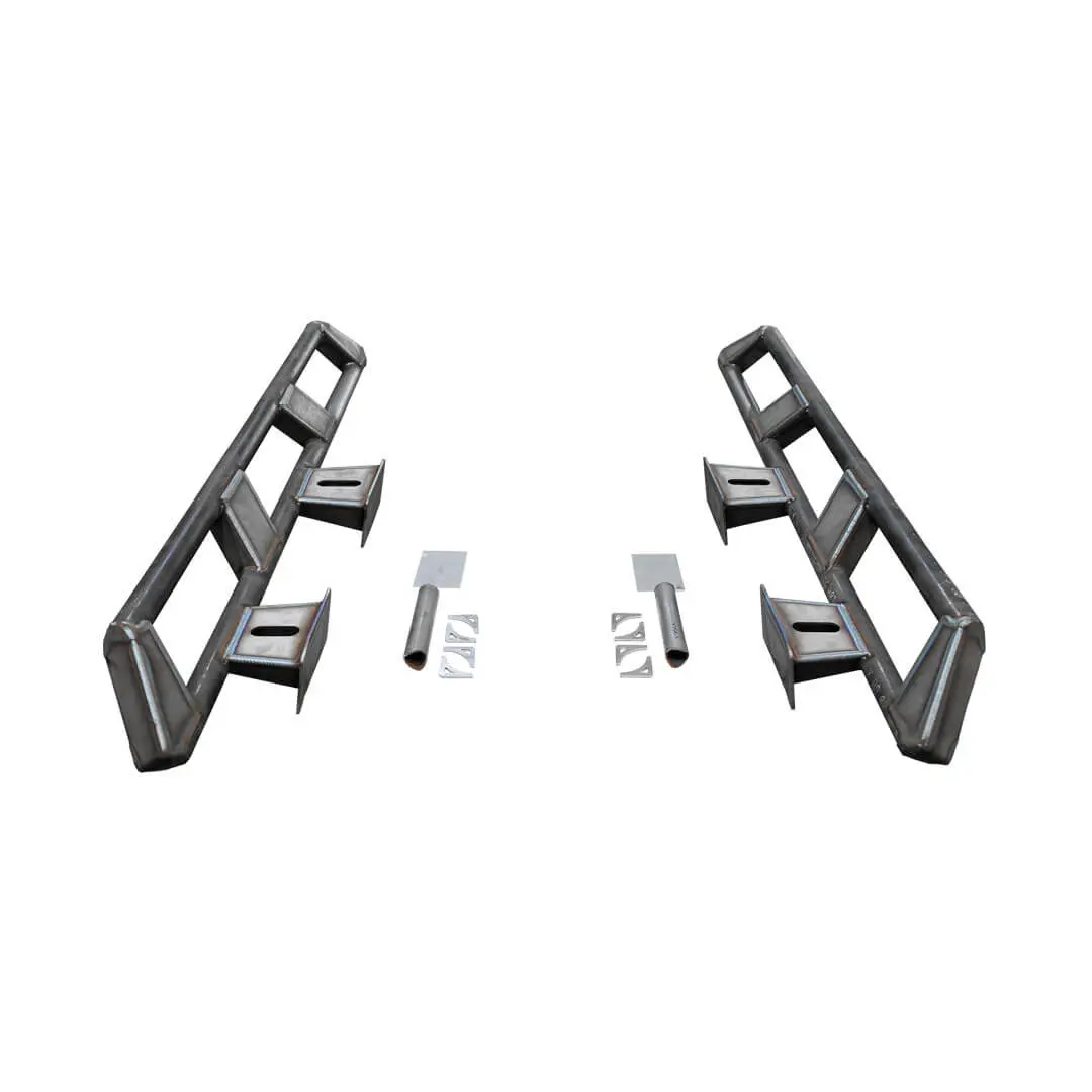 Frame Mounted Rocker Guard Long Arm Suspension For Jku/Jlu 1