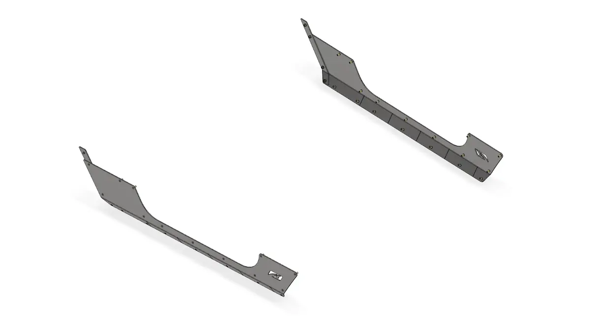 Stretch Rocker Armor - Jeep Jk - Steel 1