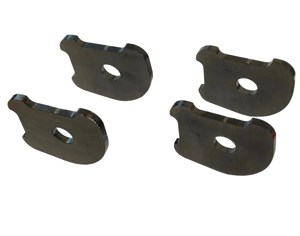 Cam Bolt Delete Plates For Jeep Jk / Jku Front Lower Axle Links 1