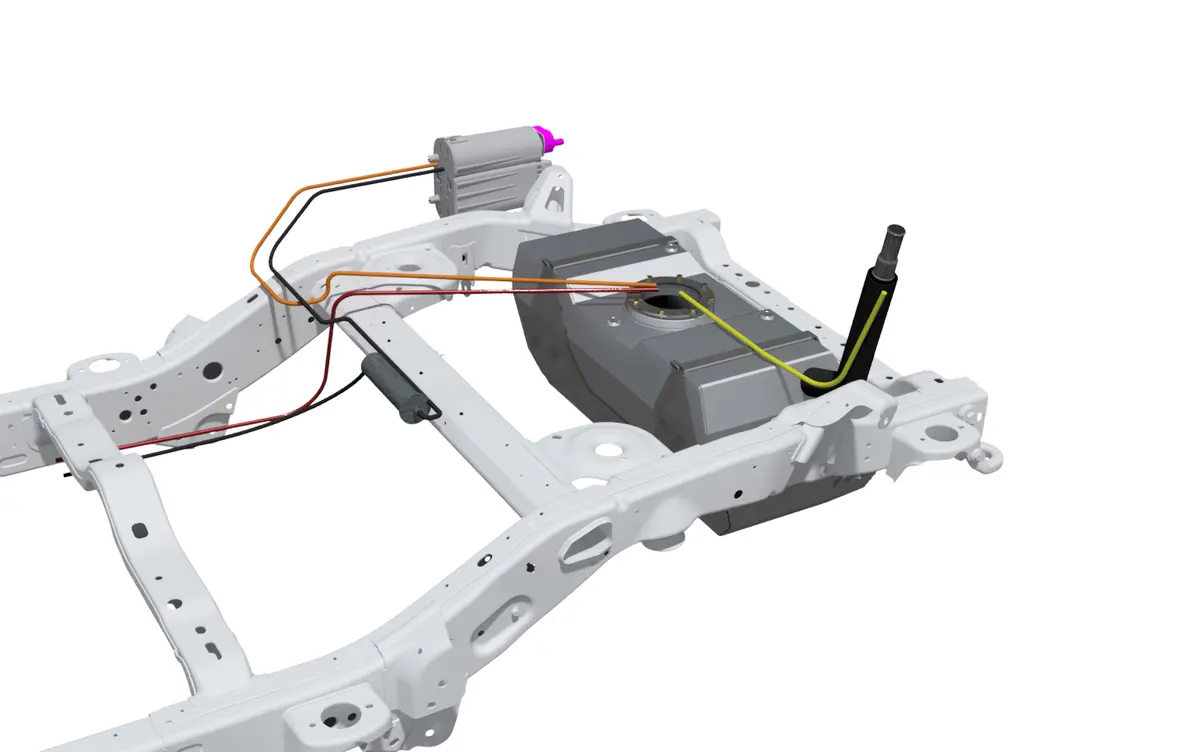 Jl Evap And Fuel Line Modification For Rear Tank 1