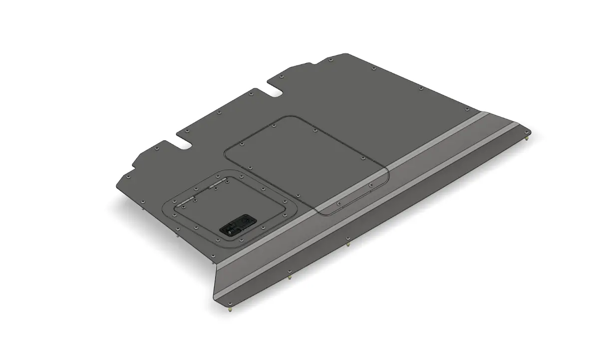 Tomahawk Fuel Tank Access Hatch For Jeep Jk 1