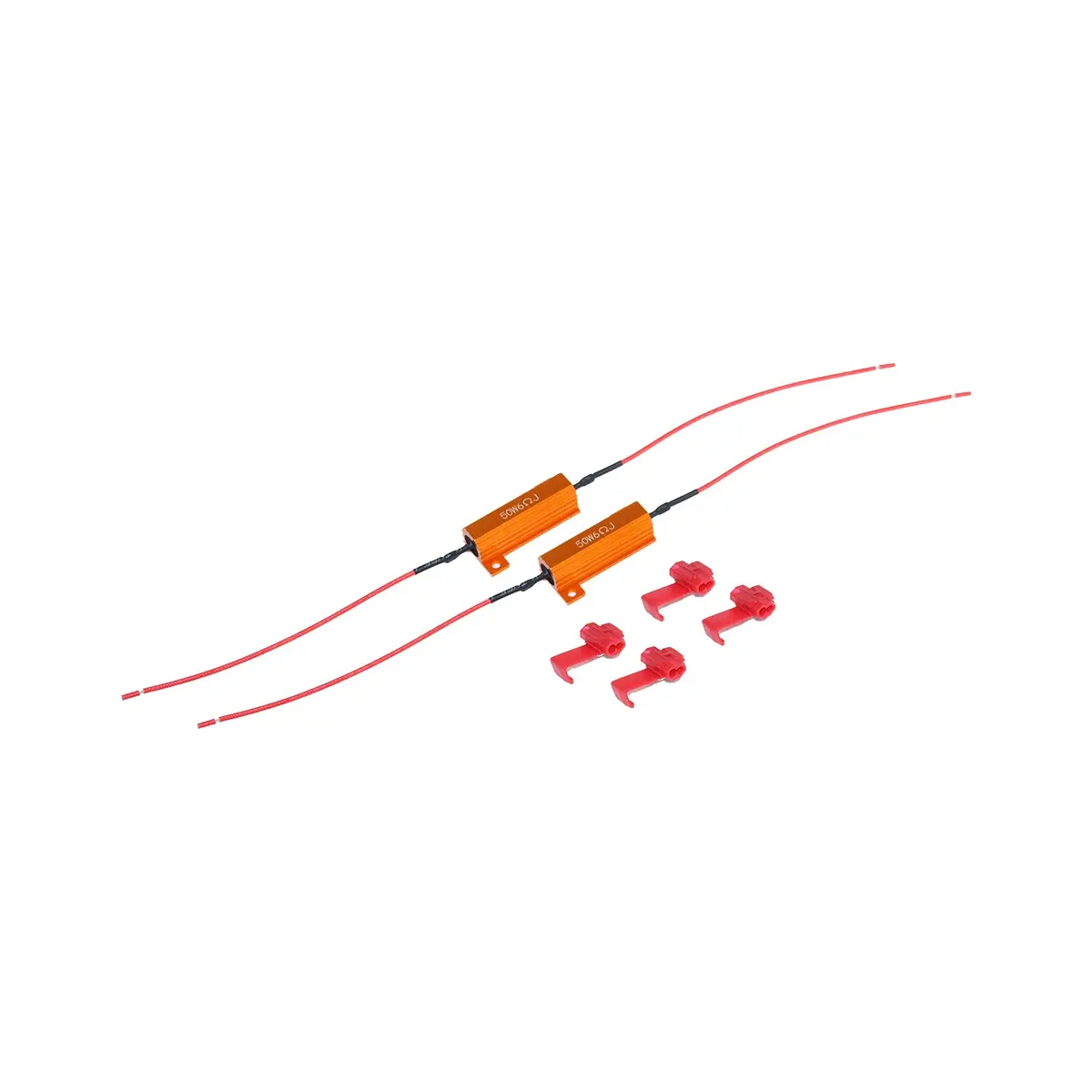 50W 6 Ohm Led Tail Light Resistors (Pair) 1