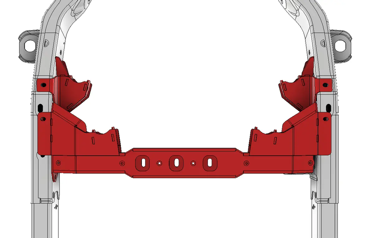 Front 3 Or 4 Link Suspension Bracket Kit For Jeep Jlu 1