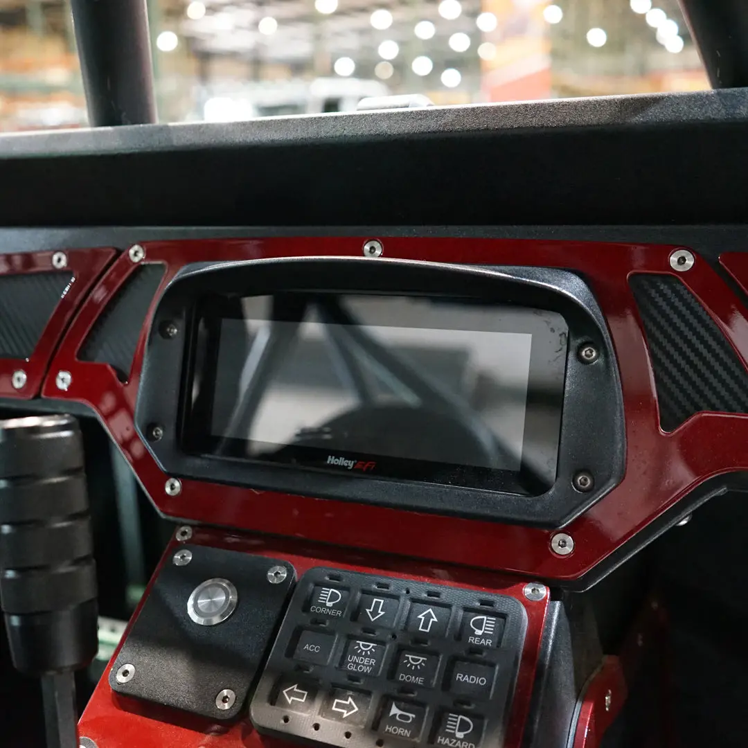 Bezel Kit For Holley 6.86 Pro Dash 2