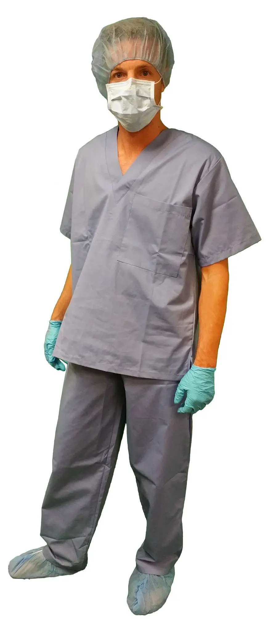 Mtr Scrub Top - V-Neck Unisex 1
