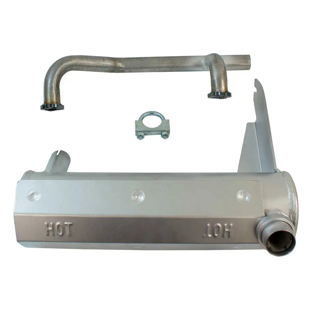 (Muf-1999-Kit) Muffler | Silver Right Hand Oil Filter Side Kit | Gx800 1