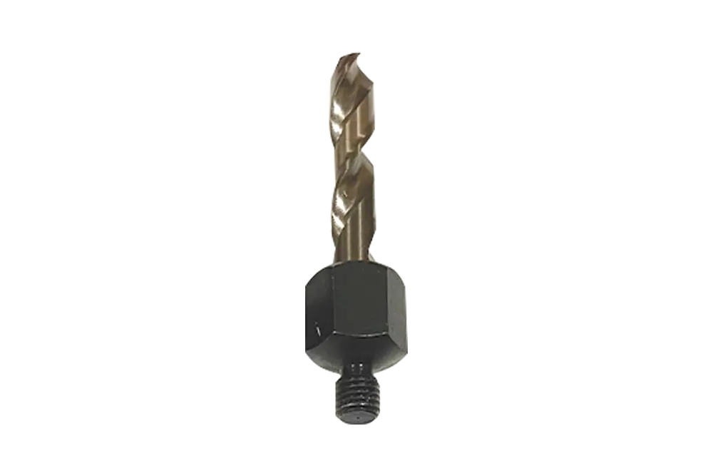 Threaded Cobalt Drill Bit Standard - 17/64In Dx1.8In L Cutting Length • 1/4 X 28 Tpi (Thd) 1