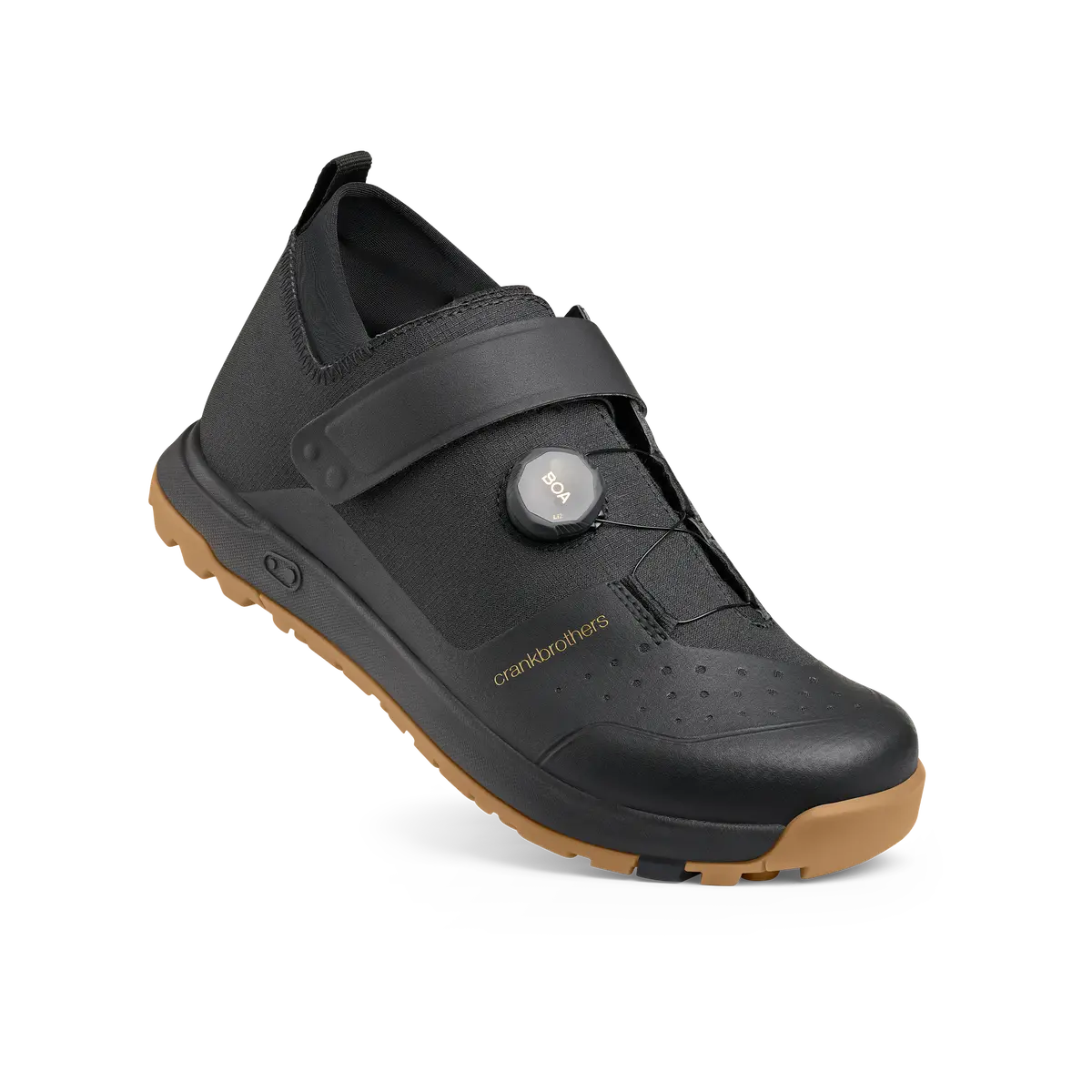 Mallet Trail Boa® Clip-In Shoes - Black/Gold 1