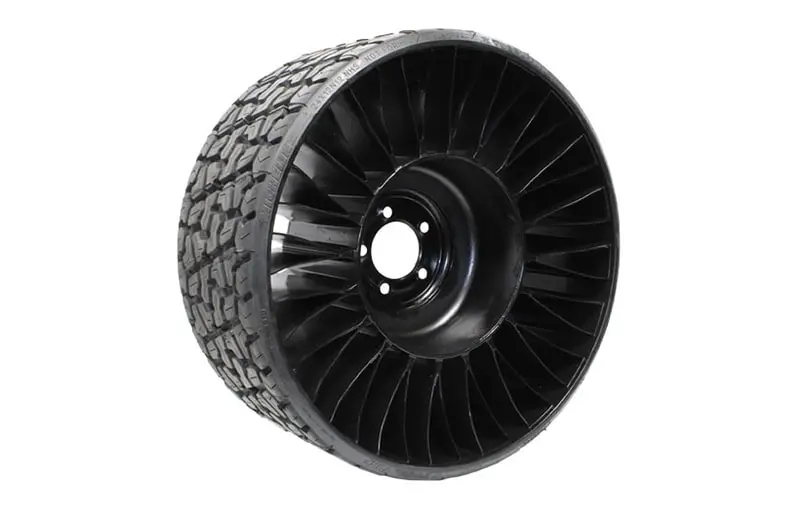 (607445) Hustler Super Z, Hyperdrive And Super 104 Michelin X-Tweel Tire 26 X 12N12 (1 Tweel) 1