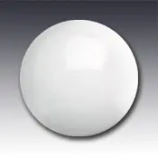 Marker Plastic Round 4" White 1