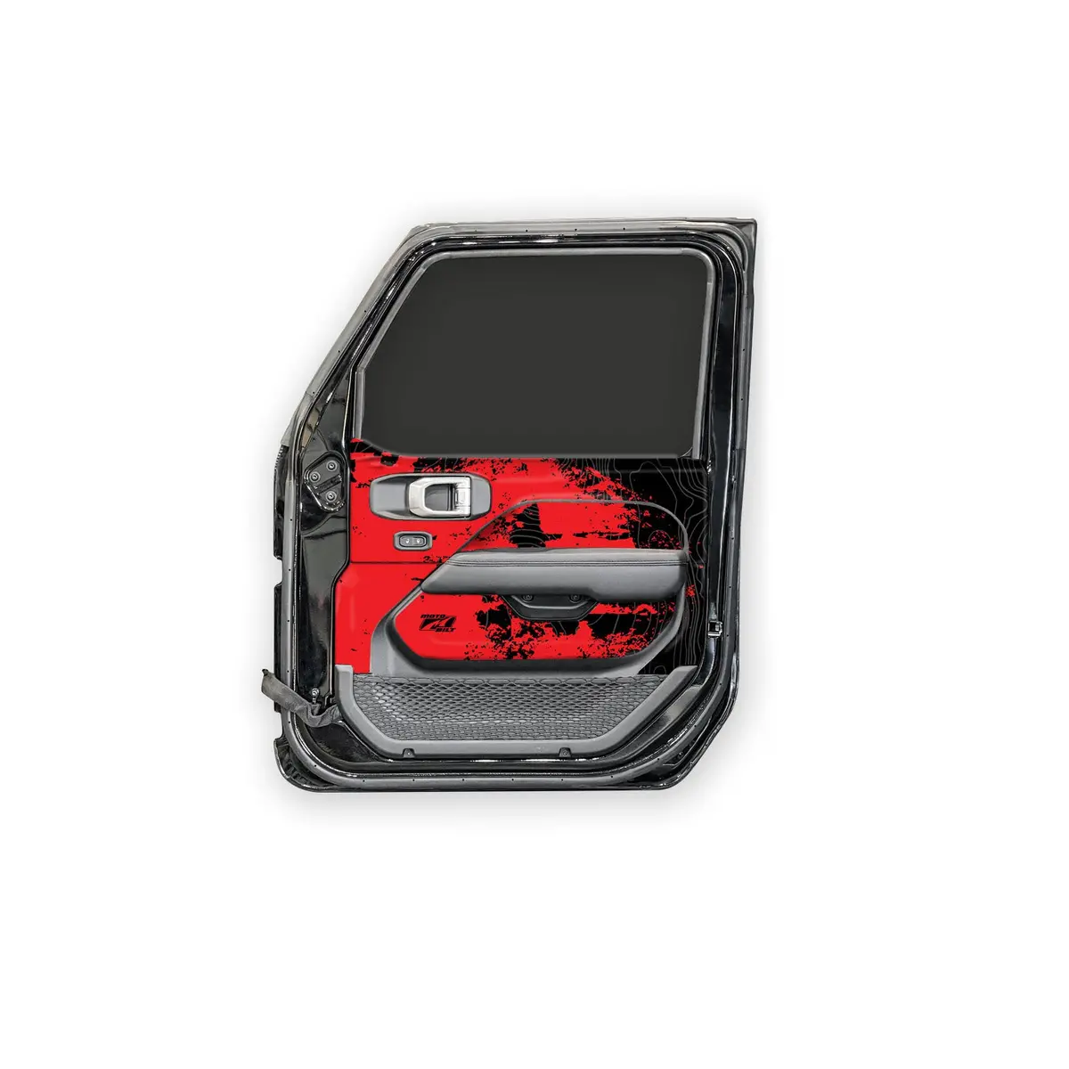 Motoskinz - Interior Door Graphics For Jeep Jl - 2 Door 8