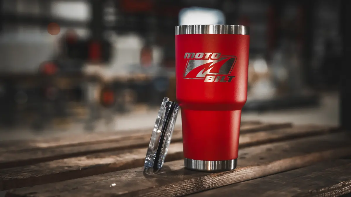 Motobilt Logo 30Oz Tumbler Red 1
