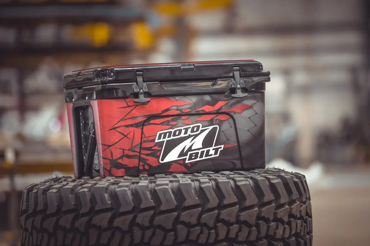 Motobilt Wrap For Yeti Coolers 1