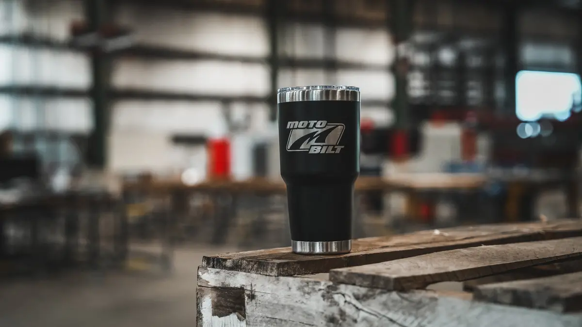 Motobilt Logo 30Oz Tumbler Black 1