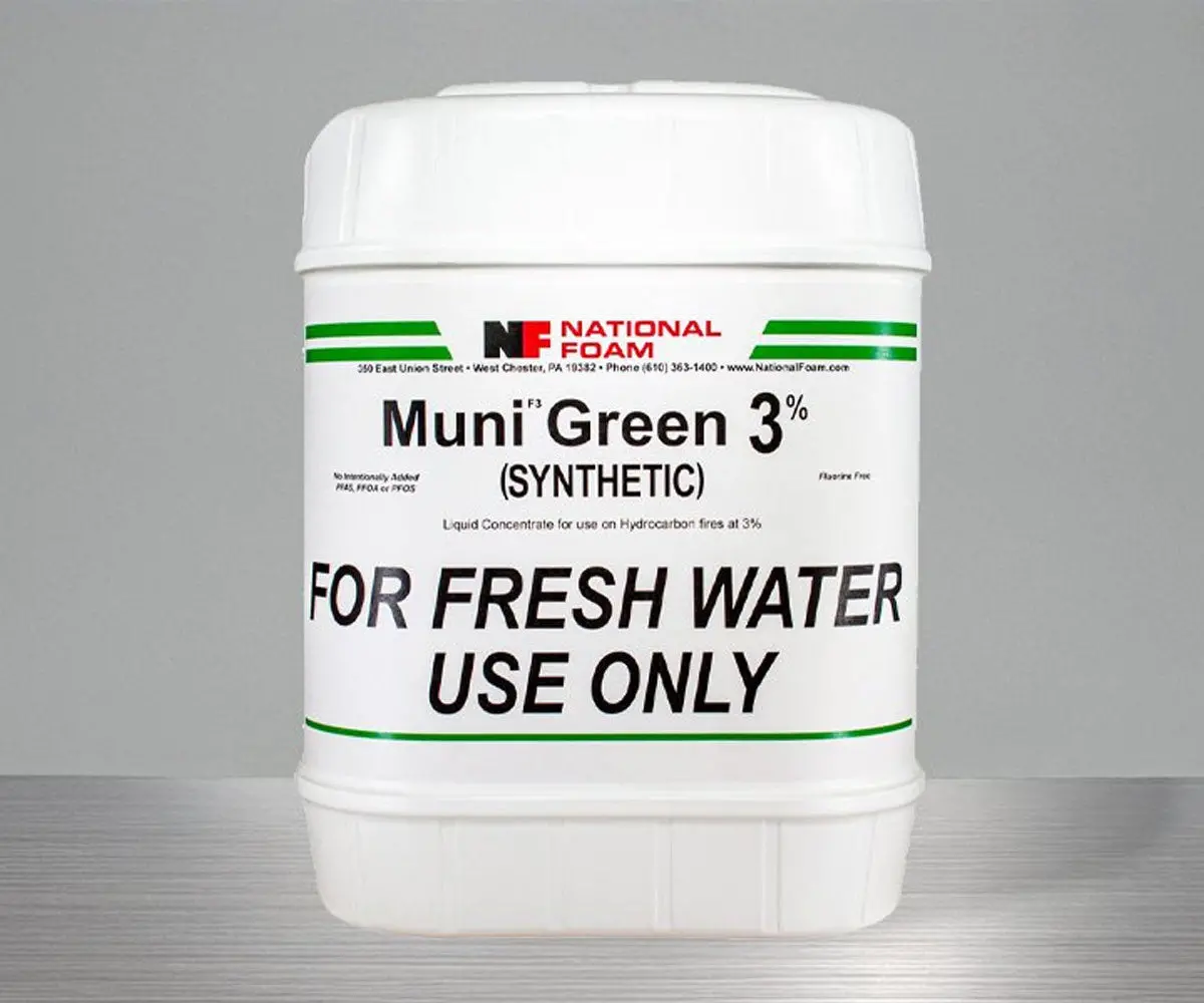 Firefighting Extinguishing Foam - Muni®F3 Green 3% 1