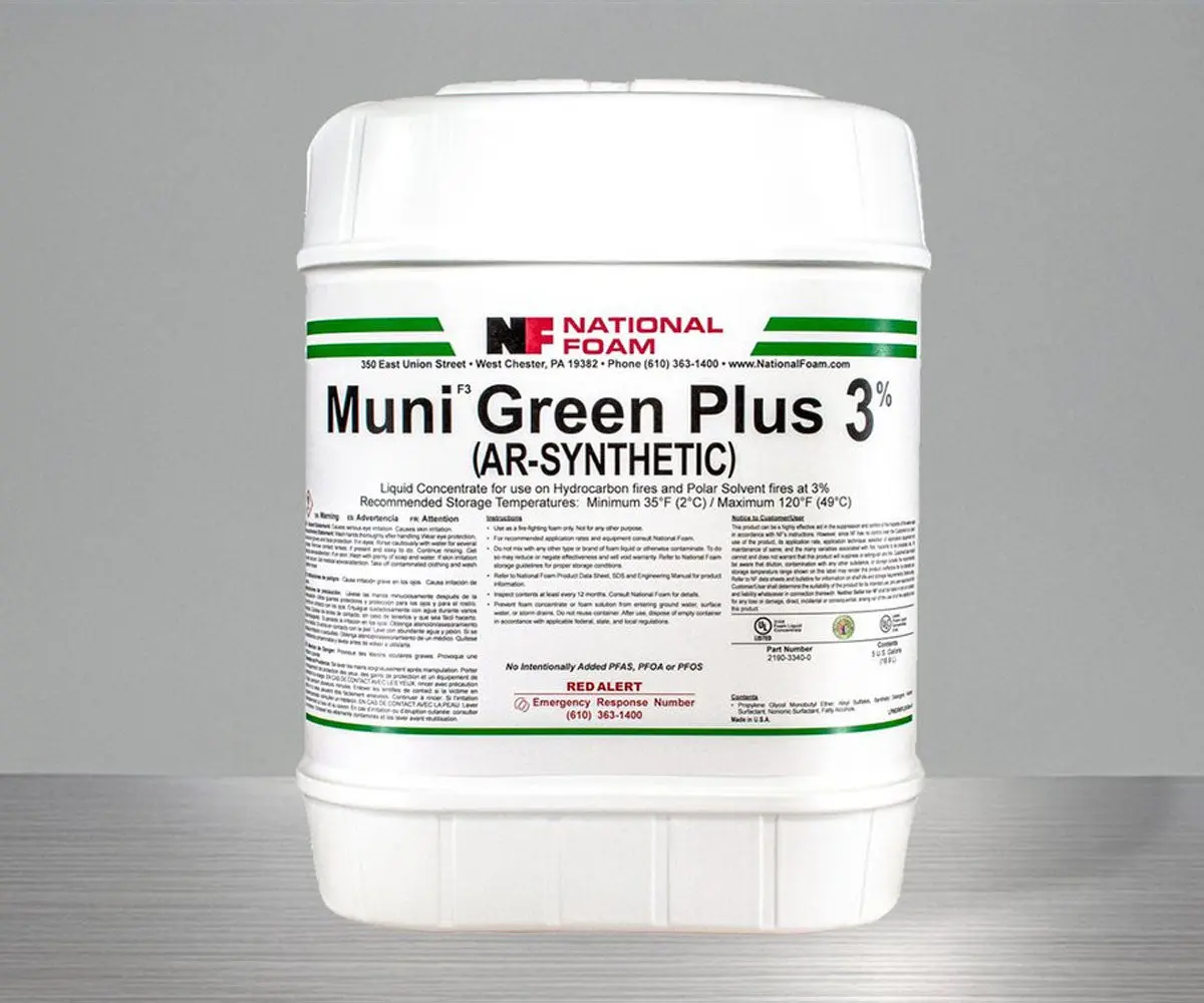 Firefighting Extinguishing Foam - Muni®F3 Green Plus 3% 1