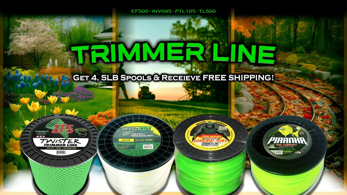 Trimmer Line : 4-Pack 5Lb Spool Value Bundle (Ppp45) 1