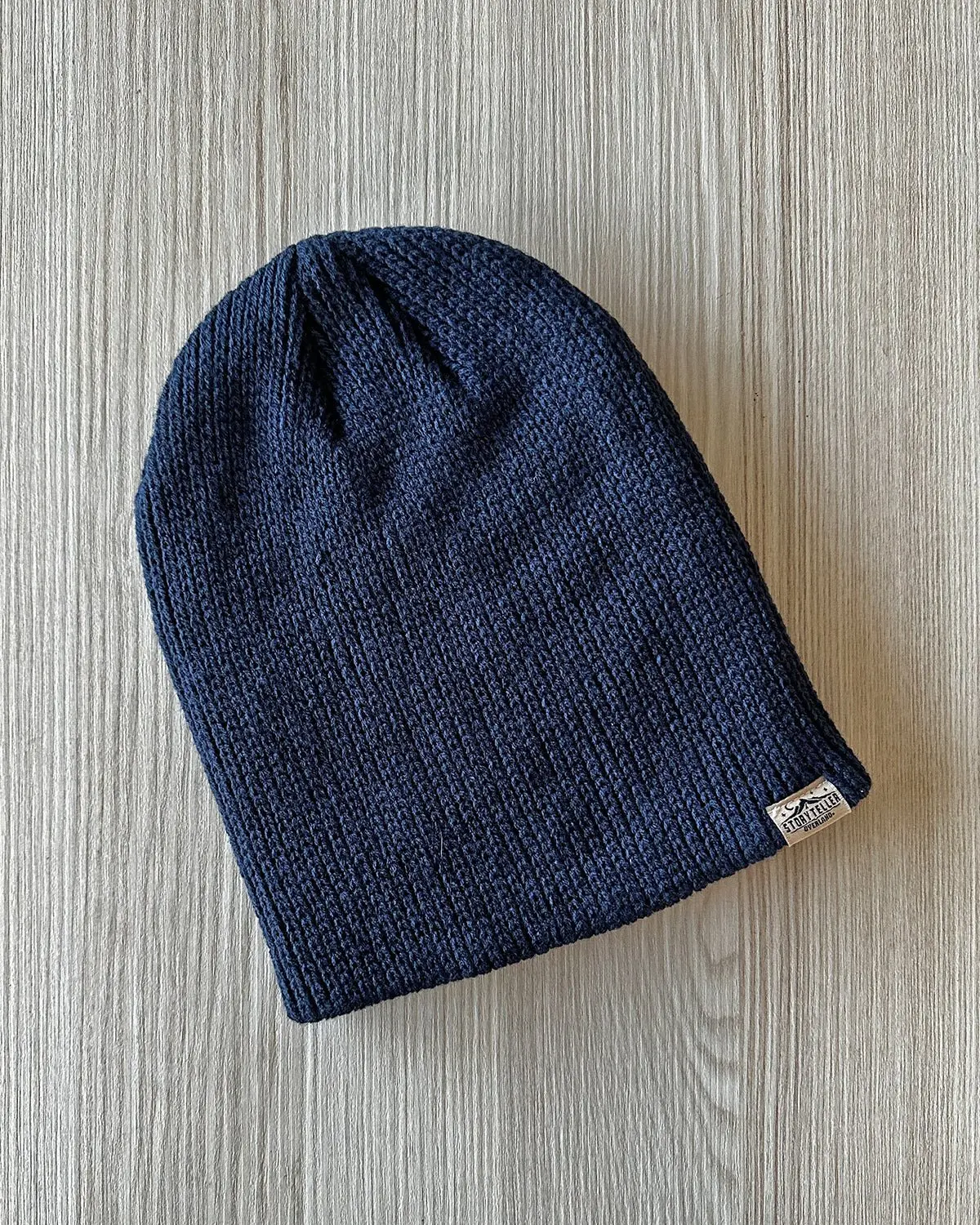 Navy Knit Beanie 1